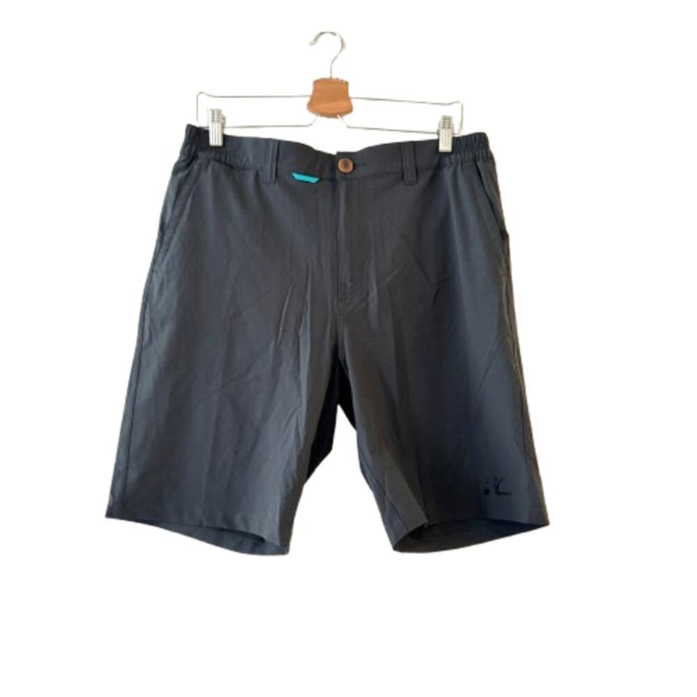 Hobie By Hurley Men's Mariner Hybrid Shorts 32 Gray Beach‎ Outdoor Pocket